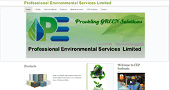 Desktop Screenshot of proenvironment.biz